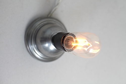 Lampa Industrialna Wall Steel Straight III #509 - obrazek 4