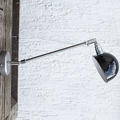 Kinkiet Industrialny Zorki Factory Loft Black #521