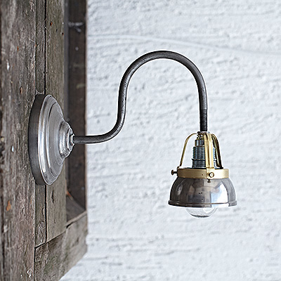 Kinkiet Industrialny Loft Chic Brass Vol. 10 #522