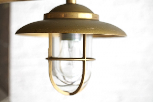 Kinkiet Morski Marine Brass Heavy Glass #539 - obrazek 2