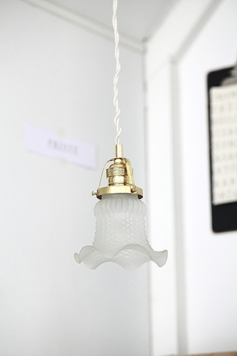 Lampa Retro Brass & Glass Paris Bistro #542 - obrazek 4