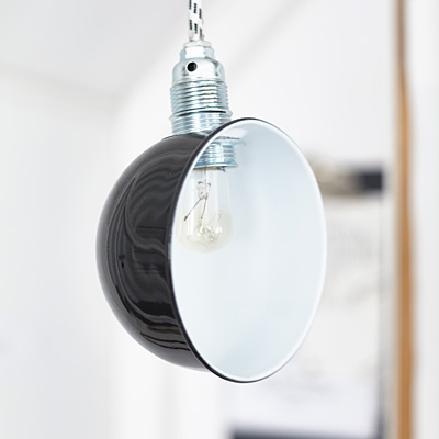 Lampa Industrialna Loft Factory Side Black #547