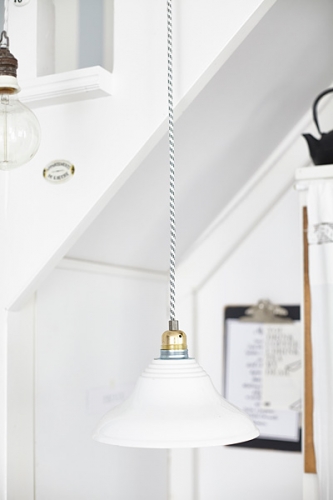 Lampa Industrialna Enamel Loft White #548 - obrazek 4