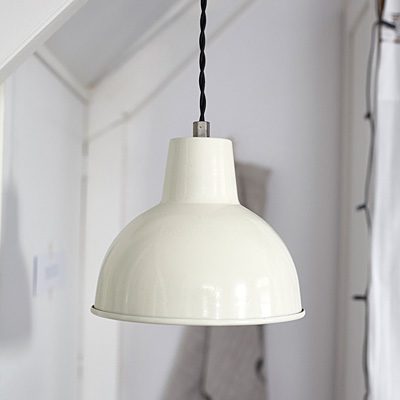 Lampa Industrialna Loft Egg Cream II #564
