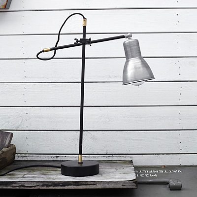 Lampa Stołowa Industrialna Black Factory Loft #571