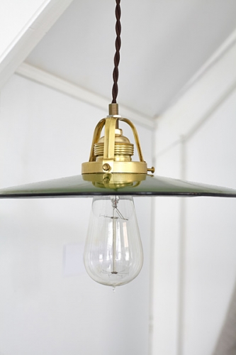 Lampa Wisząca Parisien Enamel Green Flat #556 - obrazek 4