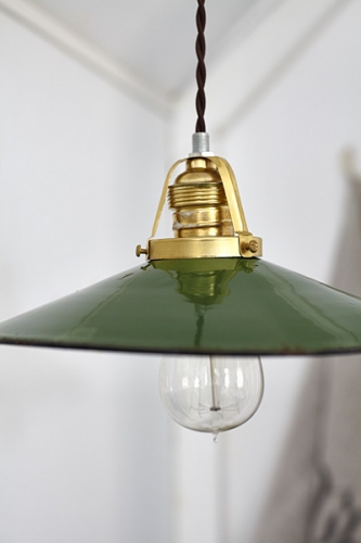 Lampa Wisząca Parisien Enamel Green I #552 - obrazek 2