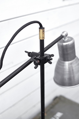 Lampa Stołowa Industrialna Black Factory Loft #571 - obrazek 3