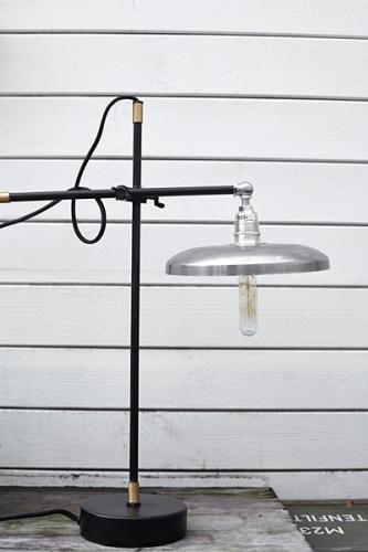 Lampa Stołowa Industrialna Black Factory Loft #572 - obrazek 2