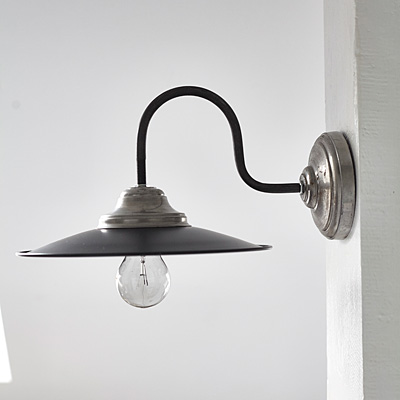 Kinkiet Industrialny Loft Black Shade #576