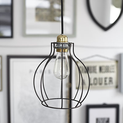 Lampa Industrialna Loft Steel Cage 1 #598