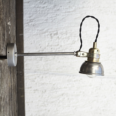 Kinkiet Industrialny Loft Office Move Black #611