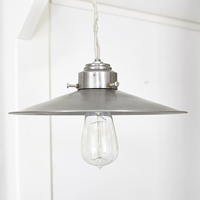 Lampa Wisząca LOFT Simple Silver Steel II #641
