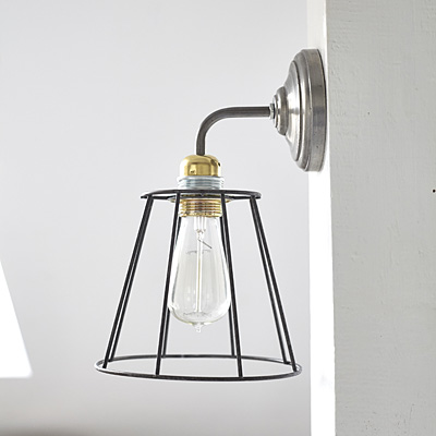 Oświetlenie Kinkiet Industrialny Loft Steel Cage 5 #619