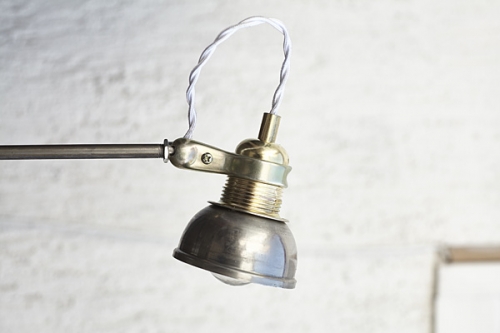 Kinkiet Industrialny Loft Office Move White #610 - obrazek 2