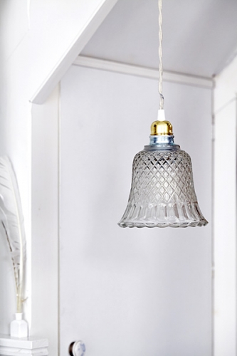Oświetlenie Lampa Loft Glass Paris Bistro #644 - obrazek 4