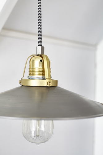 Lampa Wisząca LOFT Simple Gold Steel #642 - obrazek 2