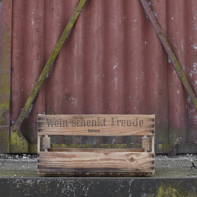 Drewniana Skrzynka Industrialna LOFT #648