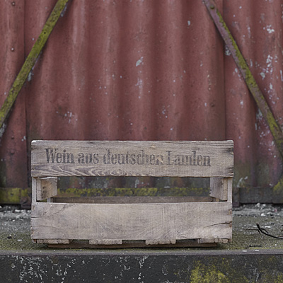 Drewniana Skrzynka Industrialna LOFT 2 #649