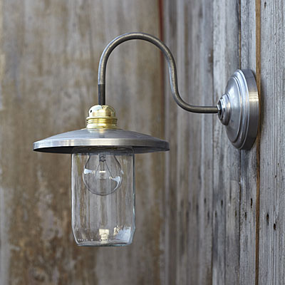 Oświetlenie Kinkiet Industrialny Loft Glass Jar BARN #691