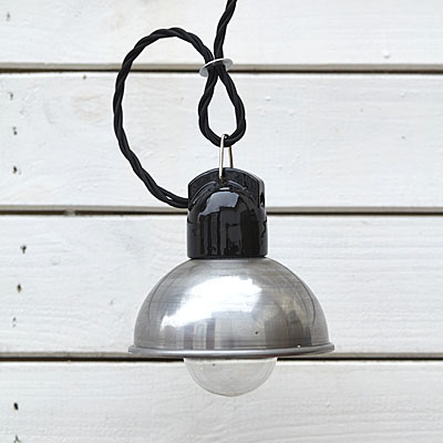 Oświetlenie Lampa Industrialna Loft Paris Porcelain Black #692